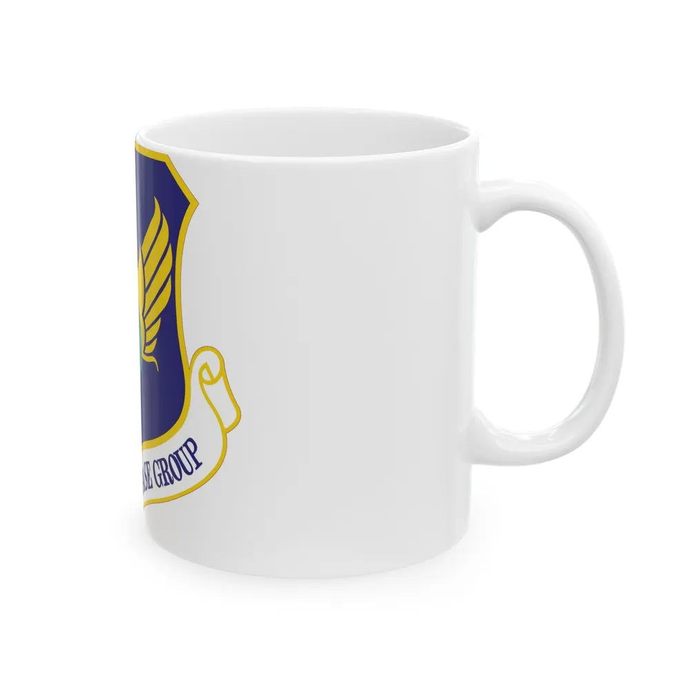 428th Air Base Group (U.S. Air Force) White Coffee Mug-Go Mug Yourself