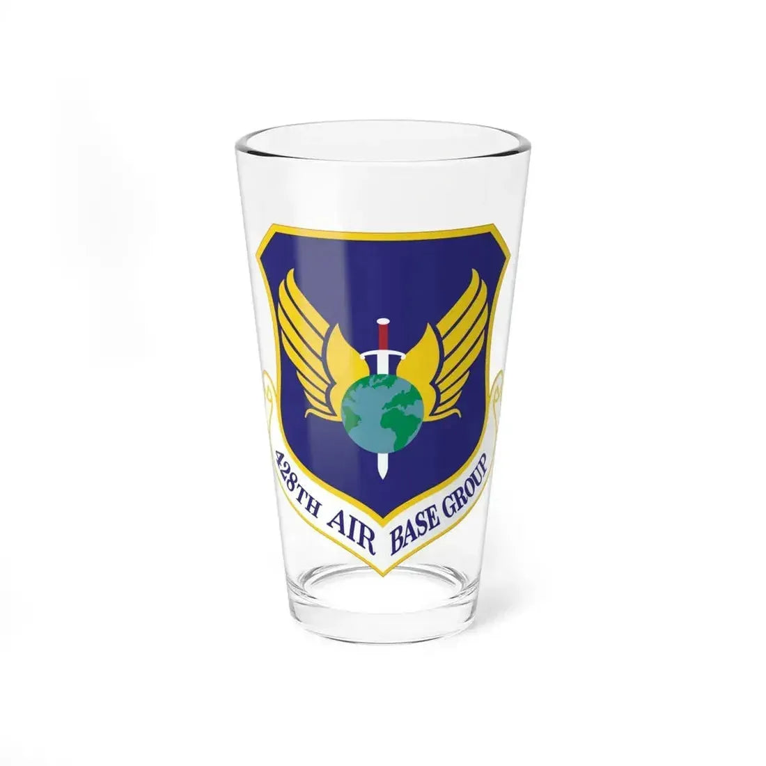 428th Air Base Group (U.S. Air Force) Pint Glass 16oz 16oz - Go Mug Yourself