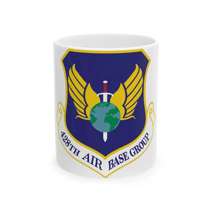 428th Air Base Group (U.S. Air Force) White Coffee Mug 11oz - Go Mug Yourself