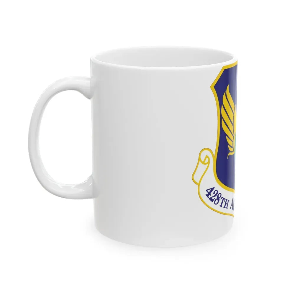 428th Air Base Group (U.S. Air Force) White Coffee Mug - Go Mug Yourself