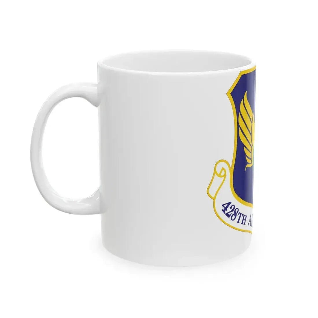428th Air Base Group (U.S. Air Force) White Coffee Mug - Go Mug Yourself