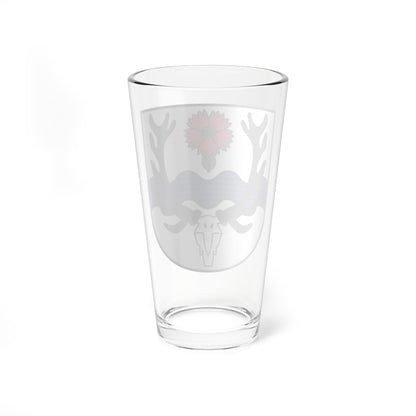 DEU Borgsdorf COA (Germany) (Coat of Arms) Pint Glass 16oz