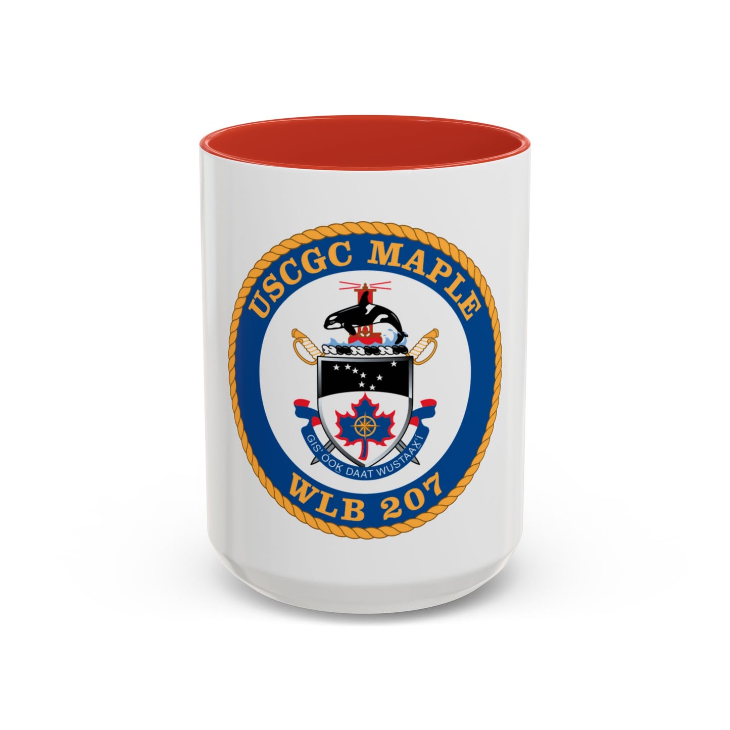 USCGC Maple WLB 207 1 (U.S. Coast Guard) Accent Coffee Mug