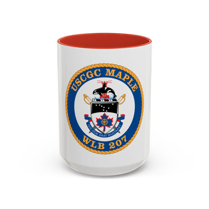 USCGC Maple WLB 207 1 (U.S. Coast Guard) Accent Coffee Mug