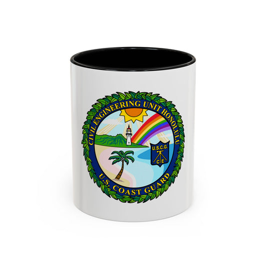 USCG CE Unit Honolulu (U.S. Coast Guard) Accent Coffee Mug