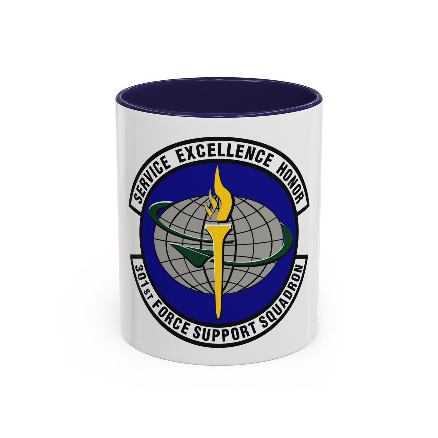 301st Force Support Squadron (U.S. Air Force) Accent Coffee Mug