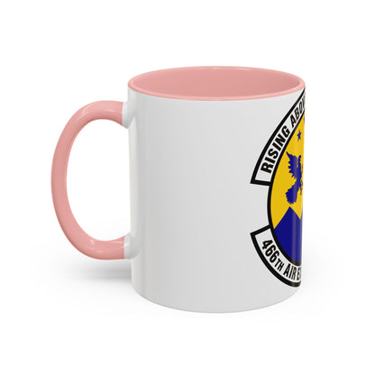 466th Air Expeditionary Squadron (U.S. Air Force) Accent Coffee Mug