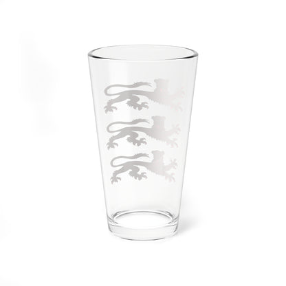 War Flag of Wales 1185-1282 (United Kingdom) Pint Glass 16oz