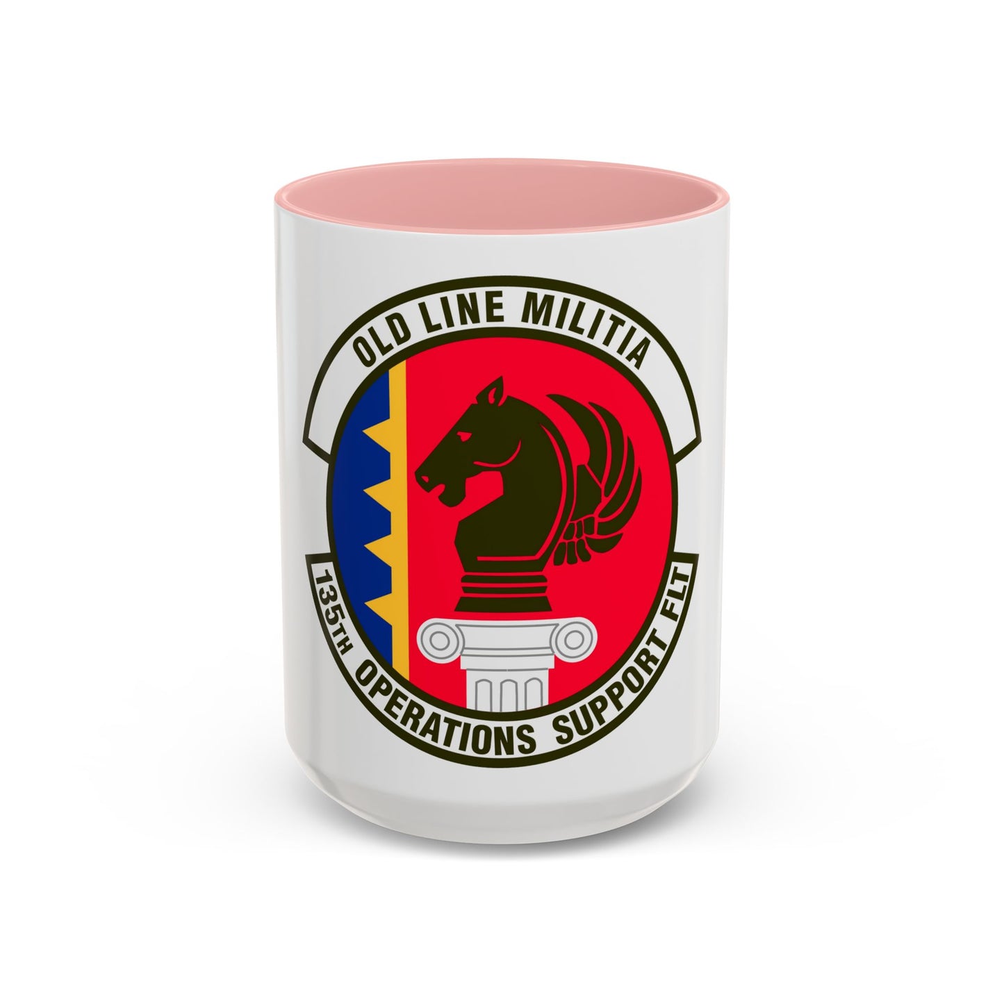 135th Operations Support Flight (U.S. Air Force) Accent Coffee Mug