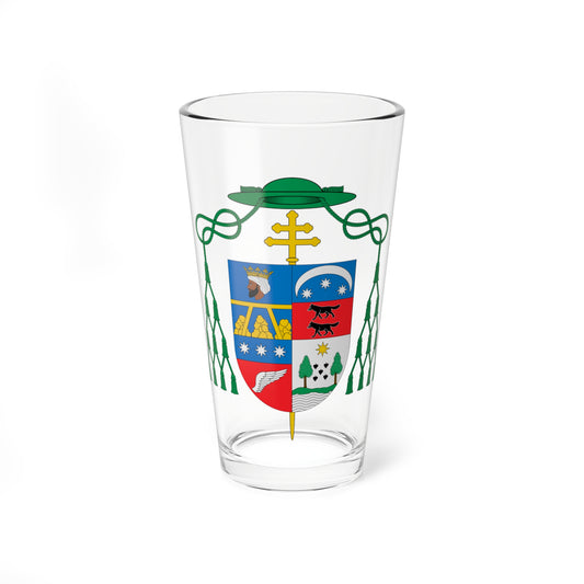 Escudo de Antonio Jorge y Galbán (Spain) (Coat of Arms) Pint Glass 16oz