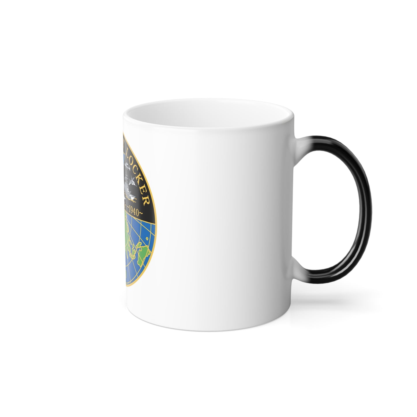 NAVWAR Goat Locker (U.S. Navy) Color Changing Mug 11oz