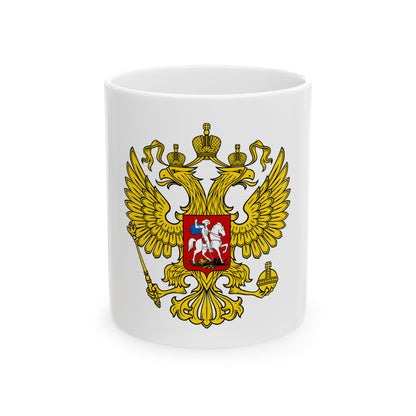 Coat of Arms of the Russian Federation 2 - White Coffee Mug