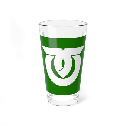 Flag of Kawakami Nagano (Japan) Pint Glass 16oz