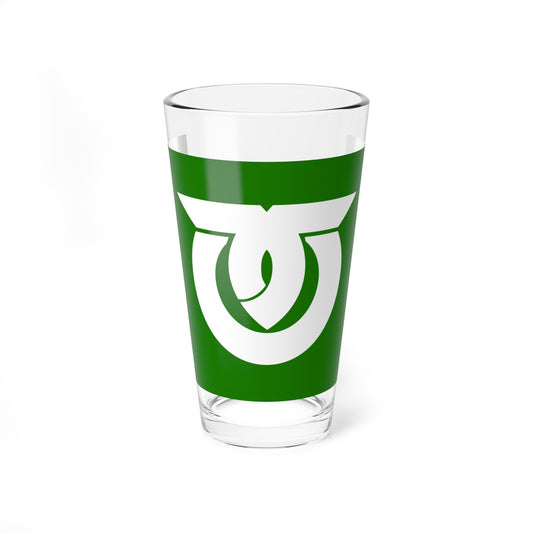Flag of Kawakami Nagano (Japan) Pint Glass 16oz
