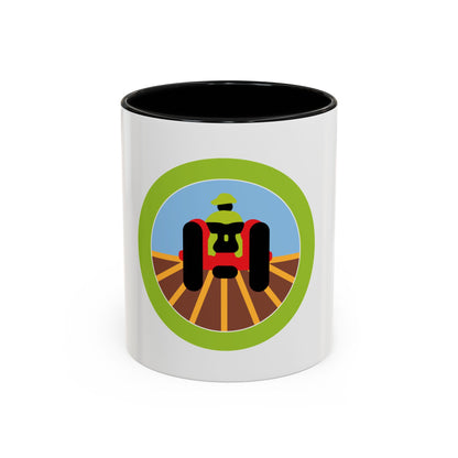Farm Mechanics (Boy Scout Merit Badge) Accent Coffee Mug