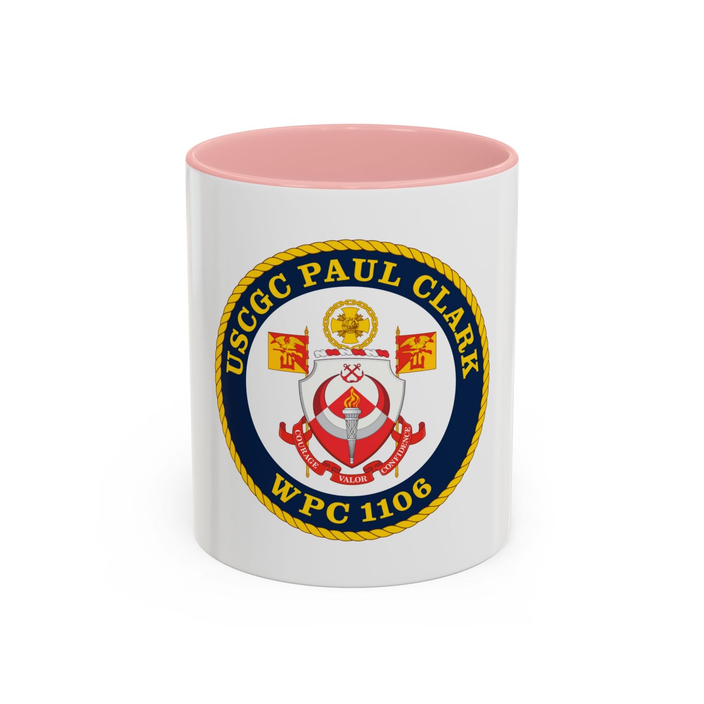 USCGC Paul Clark WPC 1106 (U.S. Coast Guard) Accent Coffee Mug