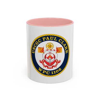 USCGC Paul Clark WPC 1106 (U.S. Coast Guard) Accent Coffee Mug
