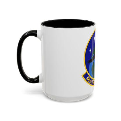 46th Test Squadron (U.S. Air Force) Accent Coffee Mug