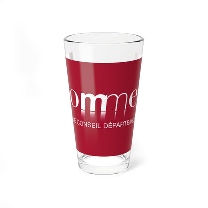 Flag of the Department of Somme Variant 2 (France) Pint Glass 16oz
