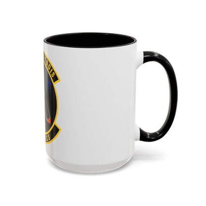 222d Command & Control Squadron (U.S. Air Force) Accent Coffee Mug