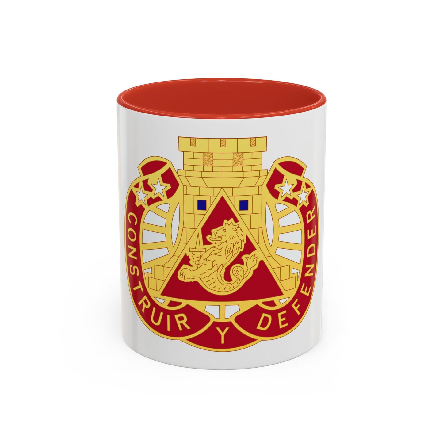 233 Engineer Group (U.S. Army) Accent Coffee Mug