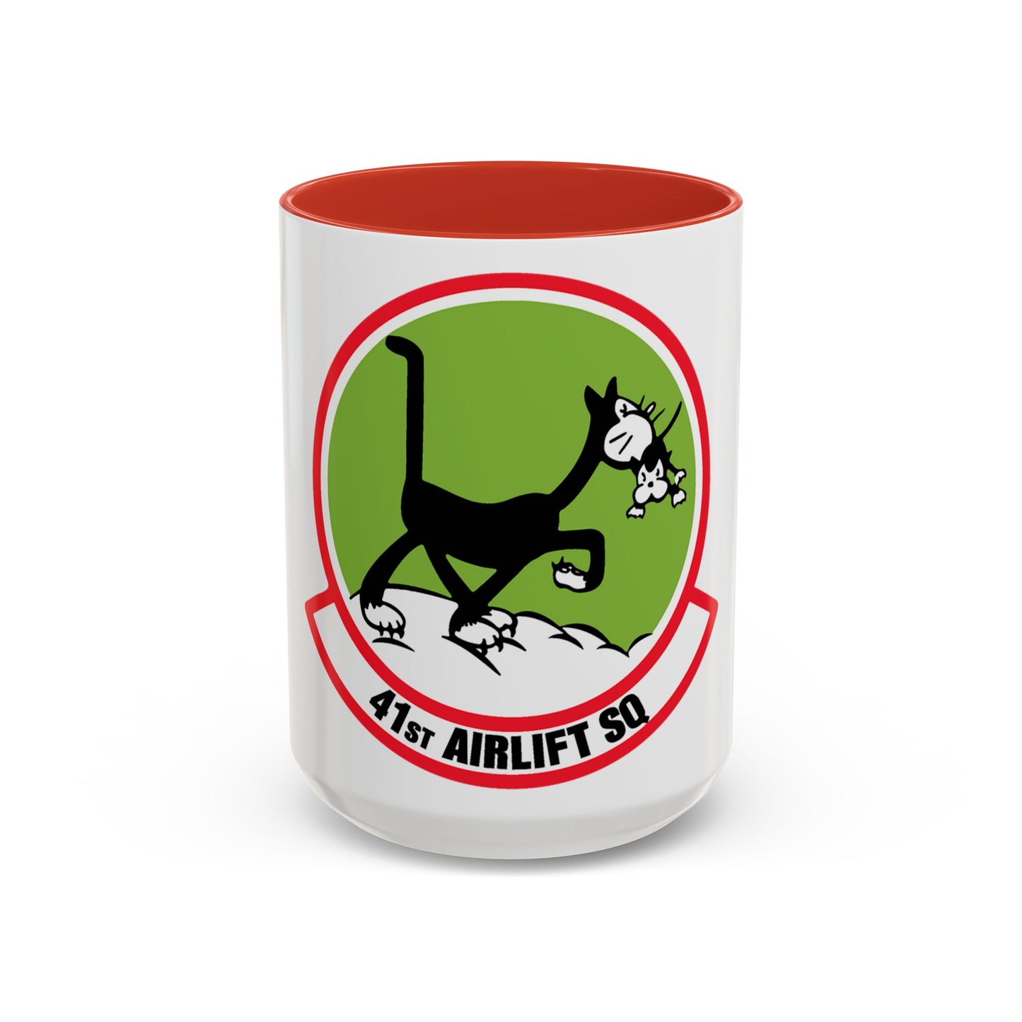 41st Airlift Sq v2 (U.S. Air Force) Accent Coffee Mug