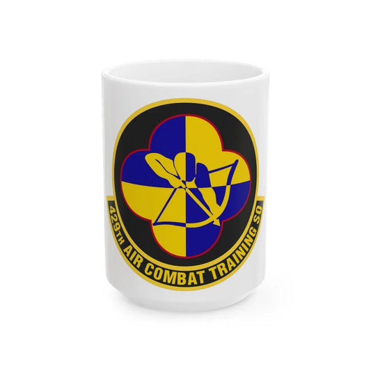 429th Air Combat Training Squadron (U.S. Air Force) White Coffee Mug-15oz-Go Mug Yourself