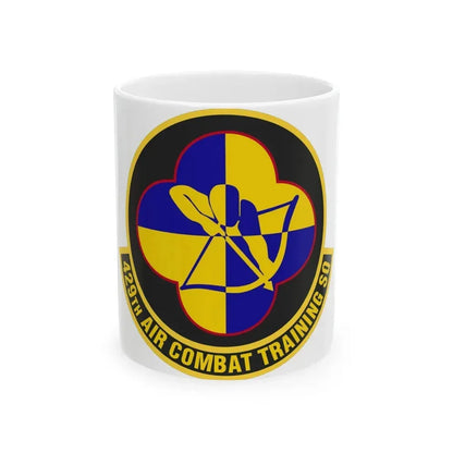 429th Air Combat Training Squadron (U.S. Air Force) White Coffee Mug 11oz - Go Mug Yourself