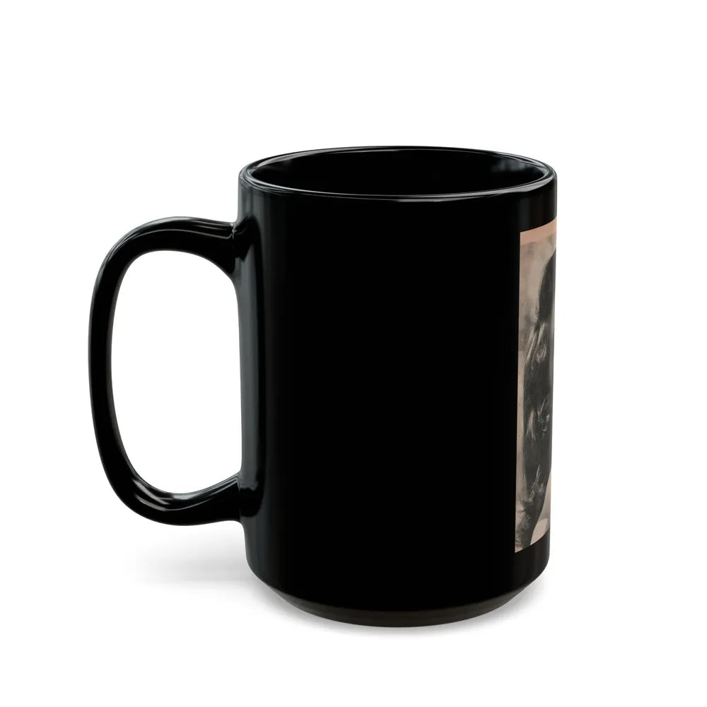 Janette Scott #60 - Life Story+Glamour Photos #38 Fans Star Library - Glamour Photo #7 (Vintage Female Icon) Black Coffee Mug-Go Mug Yourself