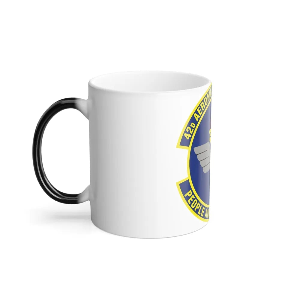 42d Aeromedical Dental Squadron (U.S. Air Force) Color Changing Coffee Mug-Go Mug Yourself