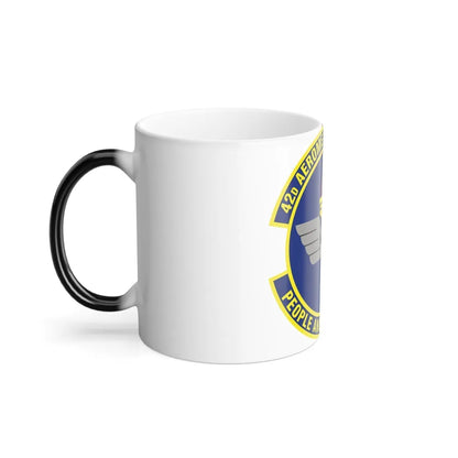 42d Aeromedical Dental Squadron (U.S. Air Force) Color Changing Coffee Mug-Go Mug Yourself