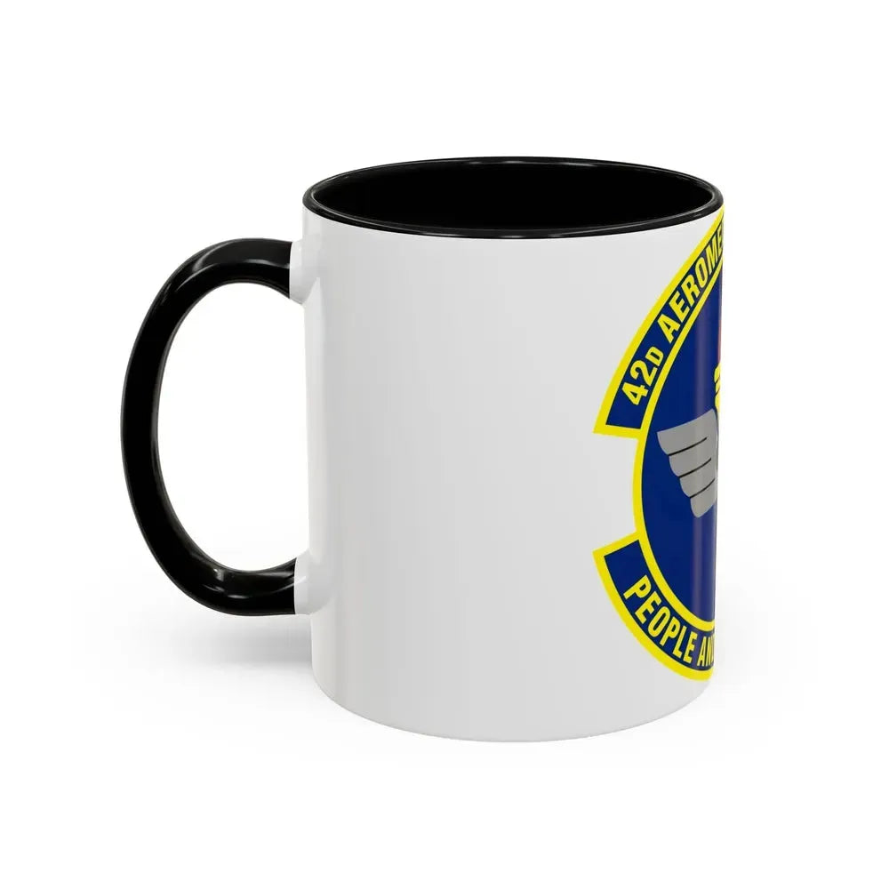42d Aeromedical Dental Squadron (U.S. Air Force) Accent Coffee Mug - Go Mug Yourself