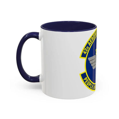 42d Aeromedical Dental Squadron (U.S. Air Force) Accent Coffee Mug - Go Mug Yourself