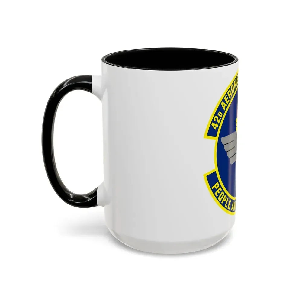 42d Aeromedical Dental Squadron (U.S. Air Force) Accent Coffee Mug - Go Mug Yourself