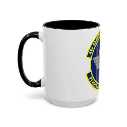 42d Aeromedical Dental Squadron (U.S. Air Force) Accent Coffee Mug - Go Mug Yourself