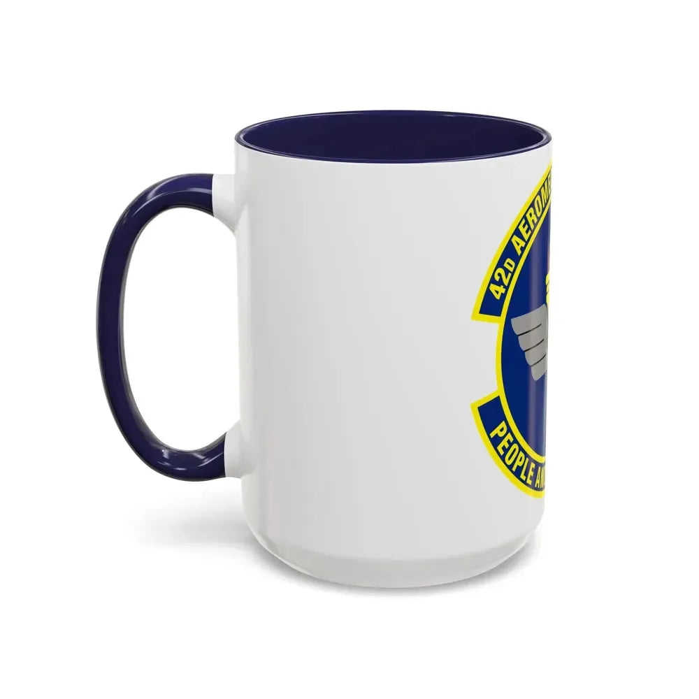 42d Aeromedical Dental Squadron (U.S. Air Force) Accent Coffee Mug - Go Mug Yourself