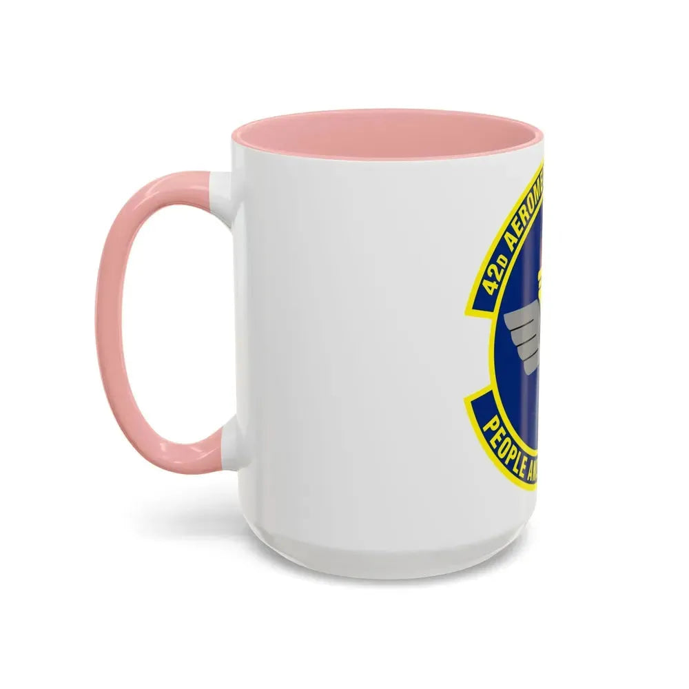 42d Aeromedical Dental Squadron (U.S. Air Force) Accent Coffee Mug - Go Mug Yourself