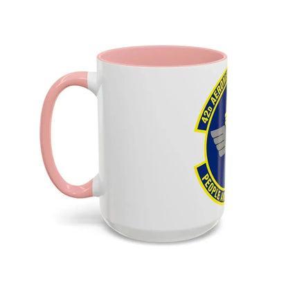 42d Aeromedical Dental Squadron (U.S. Air Force) Accent Coffee Mug - Go Mug Yourself