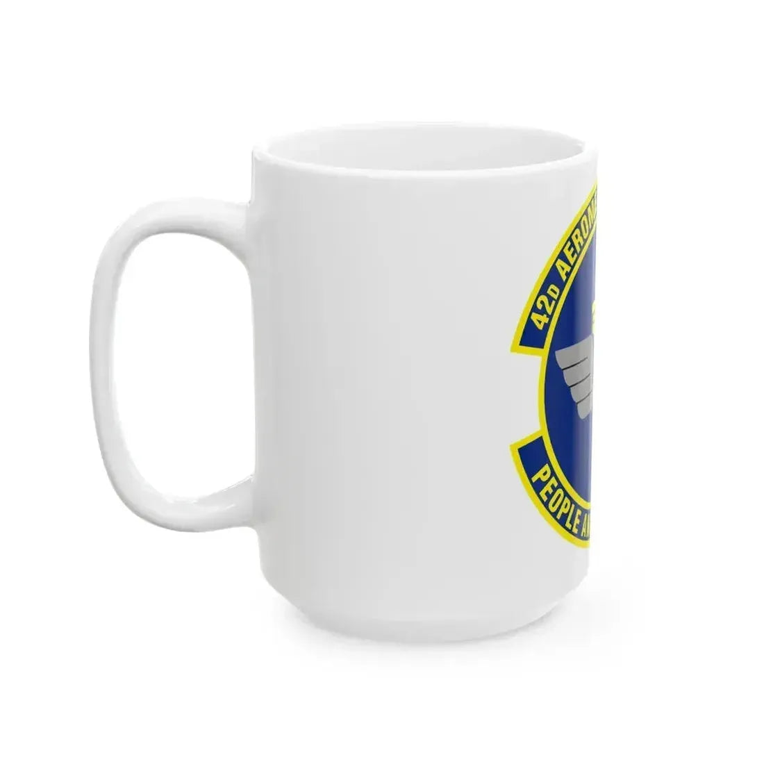42d Aeromedical Dental Squadron (U.S. Air Force) White Coffee Mug - Go Mug Yourself