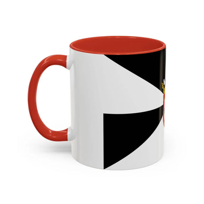 Flag of Ceuta Spain - Accent Coffee Mug-Go Mug Yourself