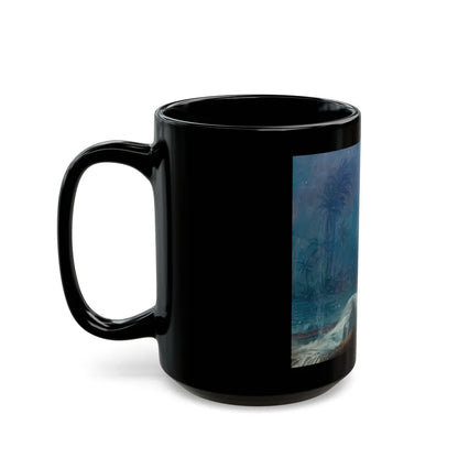 Couple Under the Stars - Black Coffee Mug-Go Mug Yourself