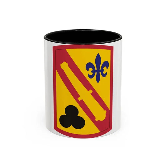 42nd Field Artillery Brigade (U.S. Army) Accent Coffee Mug 11oz Black - Go Mug Yourself
