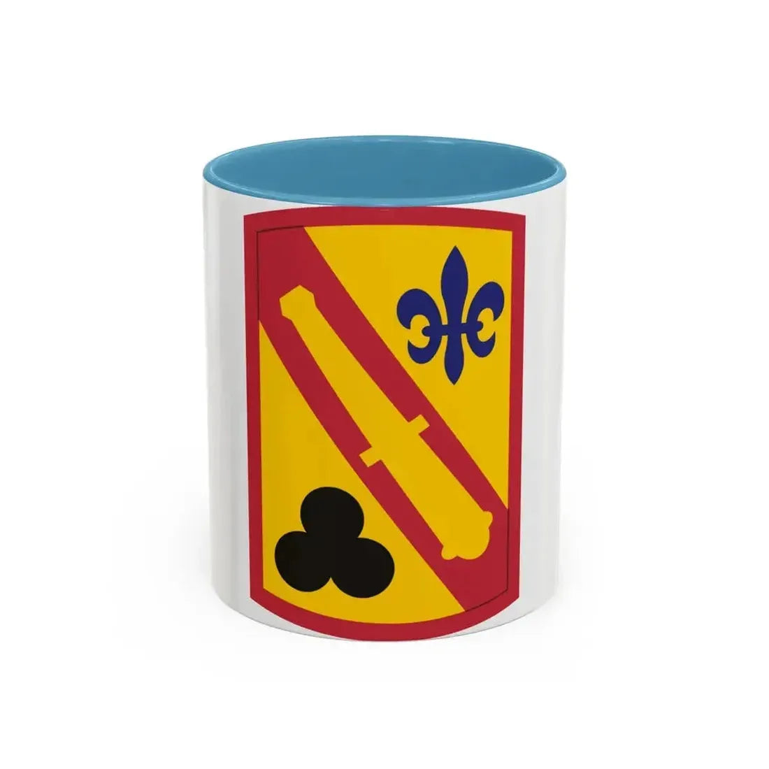 42nd Field Artillery Brigade (U.S. Army) Accent Coffee Mug 11oz Light Blue - Go Mug Yourself