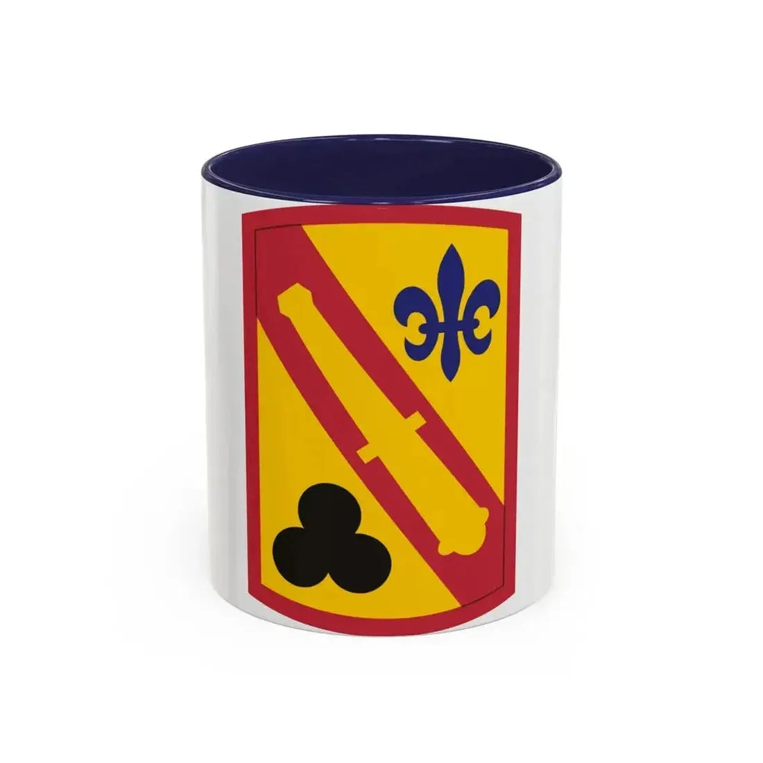 42nd Field Artillery Brigade (U.S. Army) Accent Coffee Mug 11oz Navy - Go Mug Yourself