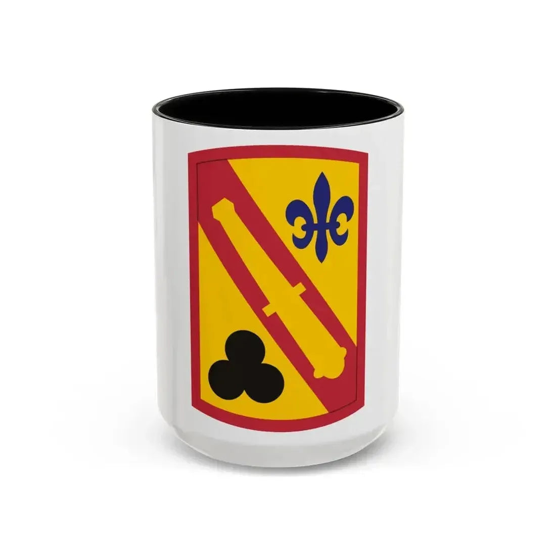 42nd Field Artillery Brigade (U.S. Army) Accent Coffee Mug 15oz Black - Go Mug Yourself