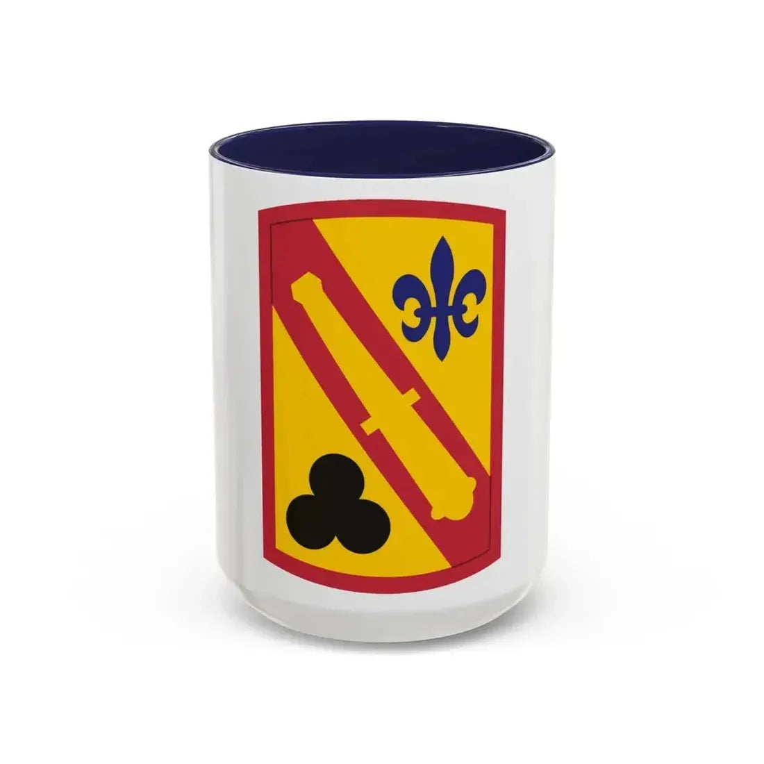 42nd Field Artillery Brigade (U.S. Army) Accent Coffee Mug 15oz Navy - Go Mug Yourself