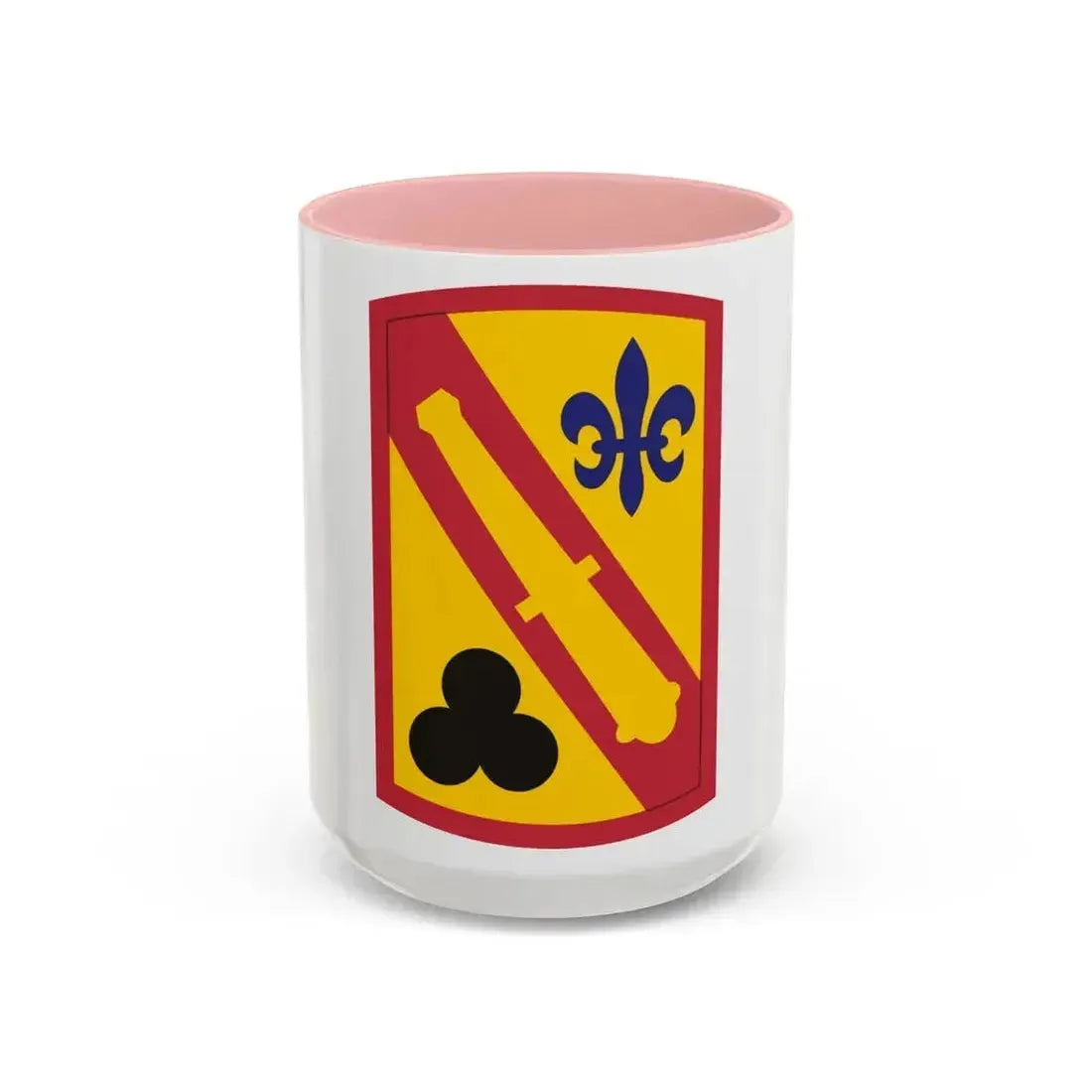 42nd Field Artillery Brigade (U.S. Army) Accent Coffee Mug 15oz Pink - Go Mug Yourself