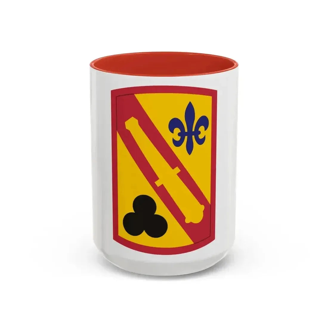 42nd Field Artillery Brigade (U.S. Army) Accent Coffee Mug 15oz Red - Go Mug Yourself