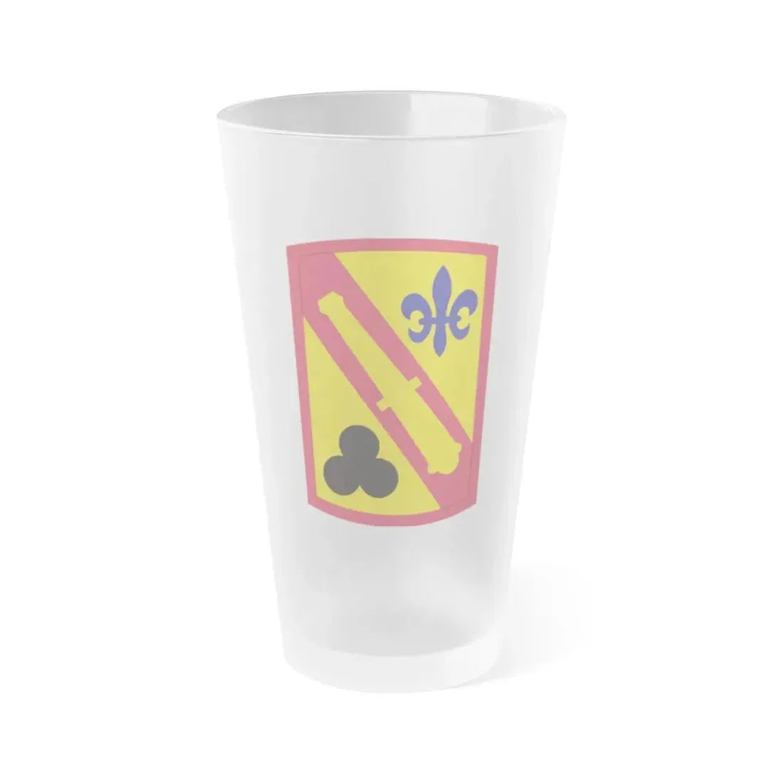 42nd Field Artillery Brigade (U.S. Army) Frosted Pint Glass 16oz Default Title - Go Mug Yourself