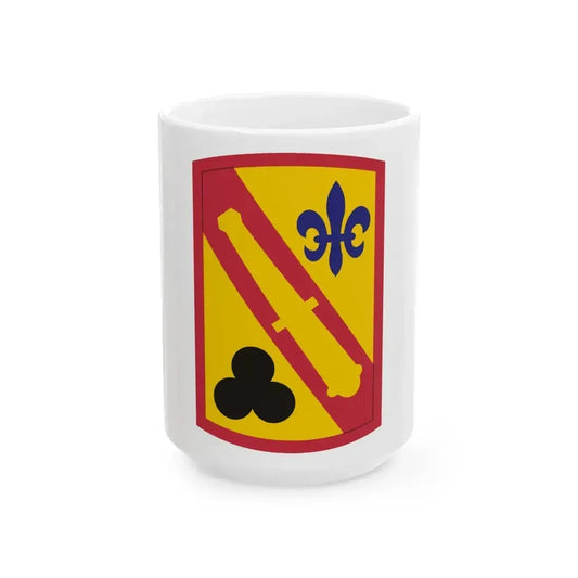 42nd Field Artillery Brigade (U.S. Army) White Coffee Mug 15oz - Go Mug Yourself